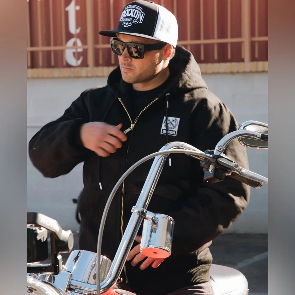 DIXXON EL JEFE HOODED WORKHORSE JACKET Men’s 3XL - Picture 3 of 11